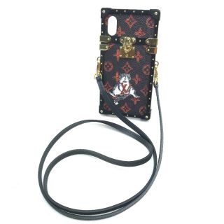 ルイヴィトン(LOUIS VUITTON)のルイヴィトン アイ・トランク キャットグラム iPhoneケース M63891(iPhoneケース)