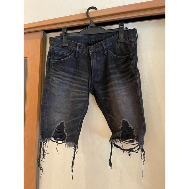 Pledge - Pledge クラッシュハーフデニムの通販 by SHK SHOP|プレッジ