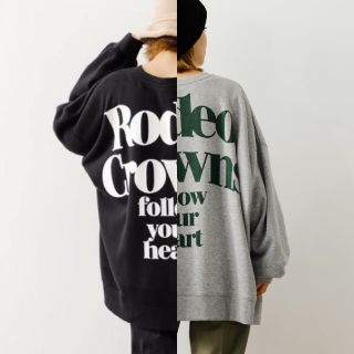 ロデオクラウンズワイドボウル(RODEO CROWNS WIDE BOWL)のブラックとグレーおまとめ(トレーナー/スウェット)