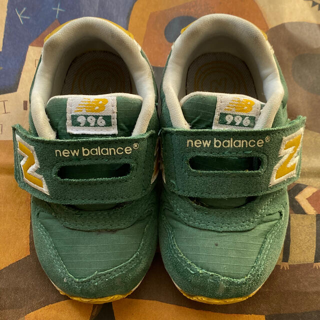 New Balance(ニューバランス)のニューバランス New Balance 996 13.5cm グリーン キッズ/ベビー/マタニティのベビー靴/シューズ(~14cm)(スニーカー)の商品写真