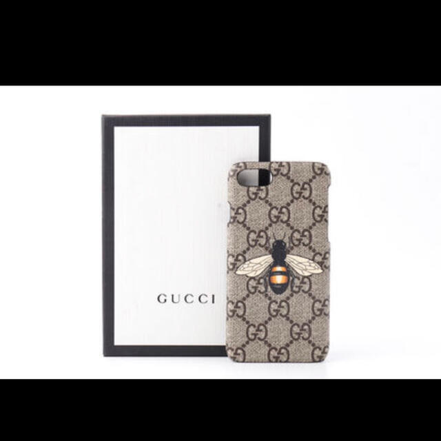 Gucci(グッチ)の4BK様専用　iPhone7・8ケース　一点限り！早いもの勝ち スマホ/家電/カメラのスマホアクセサリー(iPhoneケース)の商品写真