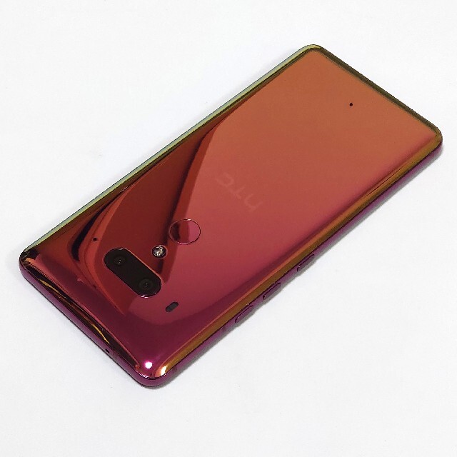 国内版SIMフリー HTC U12+ フレームレッド