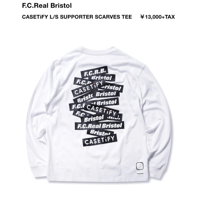 F.C.R.B.(エフシーアールビー)の最終値下げ　FCRB CASETiFY L/S Tee ロンT L メンズのトップス(Tシャツ/カットソー(七分/長袖))の商品写真