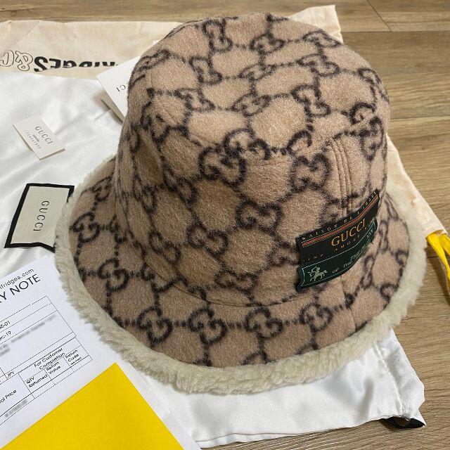 定番の中古商品 Gucci - Gucci グッチ ウール バケットハット ハット