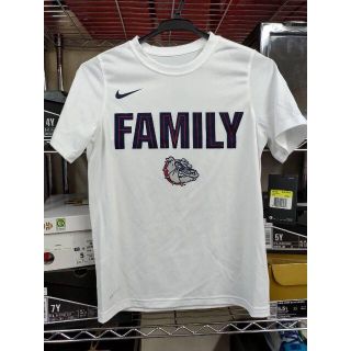 ナイキ(NIKE)のナイキ キッズ "Gonzaga Bulldogs" Tシャツ 新品 Sサイズ(Tシャツ/カットソー)