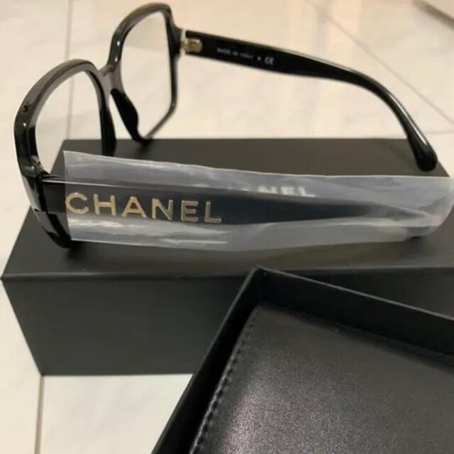 野花 卯月 人気商品☆ CHANEL メガネ スクエア フレーム サングラス