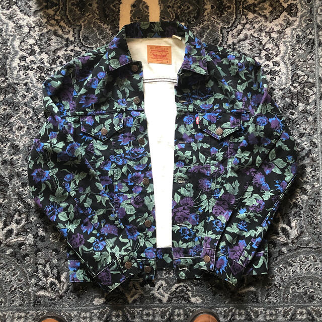 メンズSupreme Levi's 16aw roses denim Jacket S