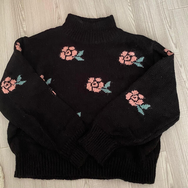 epine rose knit エピヌ　ニット　ローズ レディースのトップス(ニット/セーター)の商品写真