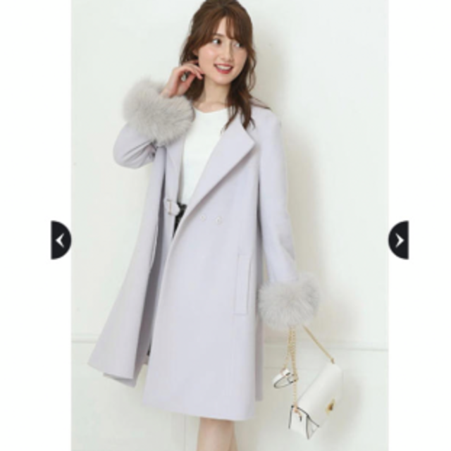 Rirandture ダブルバックルAラインコート