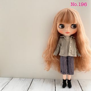 No.196 リカちゃん ブライス サイズ 服　コーデセット(その他)