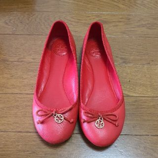 トリーバーチ(Tory Burch)の最終値下げ❗トリーバーチ　バレエシューズ　赤　tory burch(バレエシューズ)