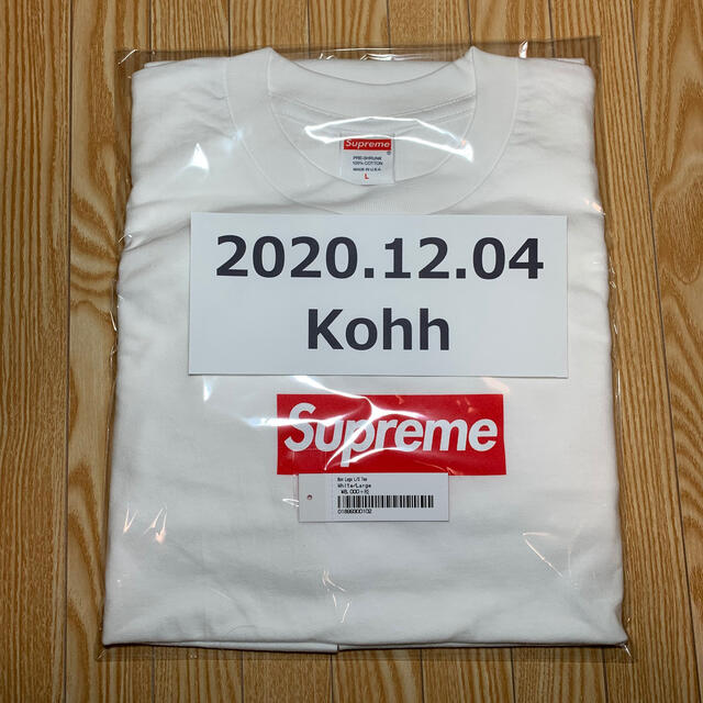 Supreme(シュプリーム)のLarge Supreme Box Logo L/S Tee メンズのトップス(Tシャツ/カットソー(七分/長袖))の商品写真