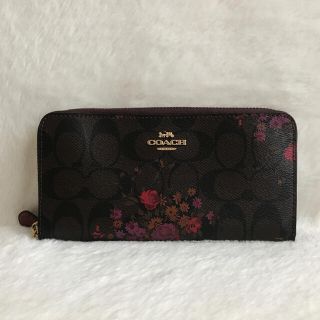 コーチ(COACH)のCOACH 花柄長財布(財布)