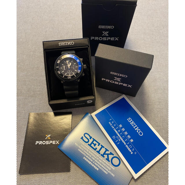 SEIKO PROSPEX solar chronograph diver’s