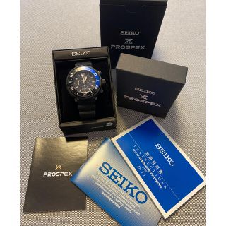 セイコー(SEIKO)のSEIKO PROSPEX solar chronograph diver’s(腕時計(アナログ))