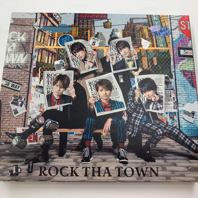 Sexy Zone(セクシー ゾーン)のROCK THA TOWN」初回限定盤A エンタメ/ホビーのCD(ポップス/ロック(邦楽))の商品写真