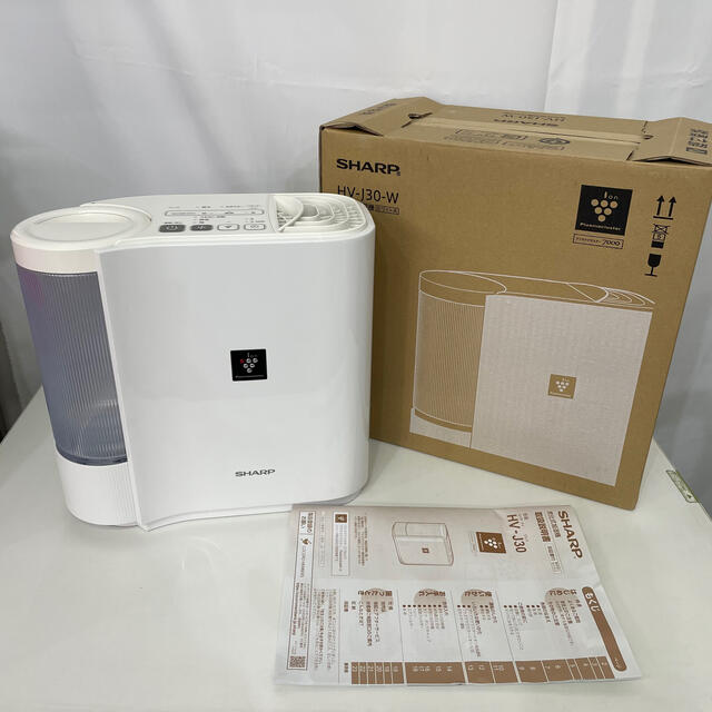 SHARP 加湿器 プラズマクラスター 7000 HV-J30-W 2020年製