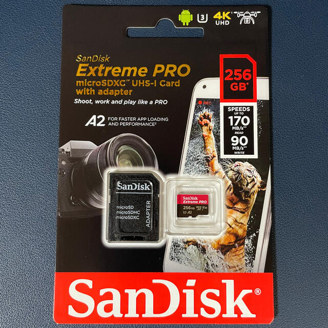 マイクロSDカード Extreme PRO 256GB