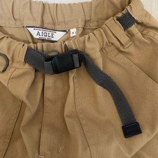 エーグル(AIGLE)の【超美品♡】エーグル　ベージュ　ハーフパンツ　Sサイズ(ハーフパンツ)