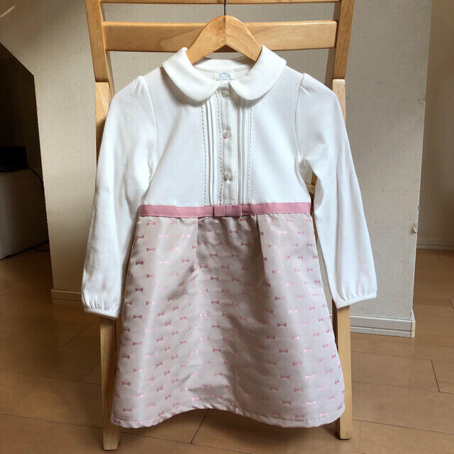 NATURAL BEAUTY BASIC(ナチュラルビューティーベーシック)のNATURAL BEAUTY BASIC120センチ入学式スーツ キッズ/ベビー/マタニティのキッズ服女の子用(90cm~)(ドレス/フォーマル)の商品写真