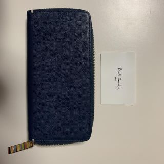 ポールスミス(Paul Smith)のポールスミス　長財布　メンズ　ネイビー(長財布)