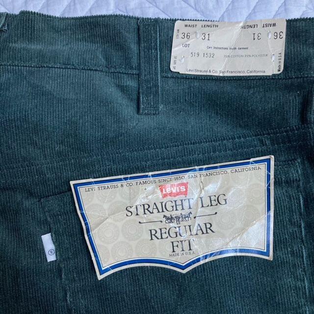 Vintage Levis 519 corduroy pantsのサムネイル