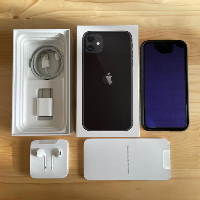 iPhone11 128GB Black 黒 本体