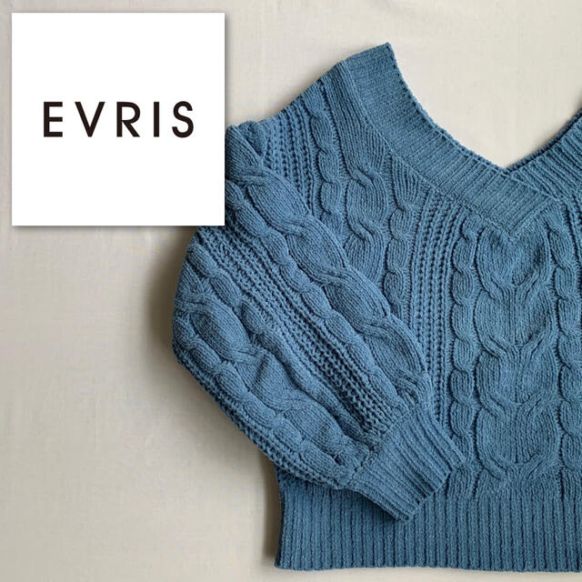 EVRIS(エヴリス)のEVRISニットセーター レディースのトップス(ニット/セーター)の商品写真