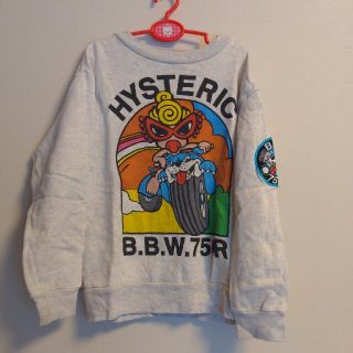 ヒステリックミニ(HYSTERIC MINI)の裏起毛トレーナー(Tシャツ/カットソー)