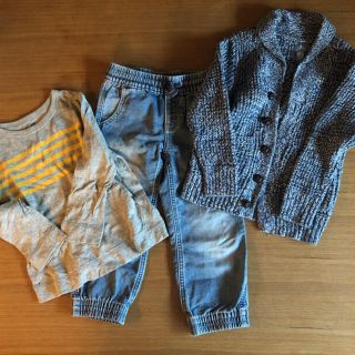 ベビーギャップ(babyGAP)のbaby gap  3点セット 100〜110cm(Tシャツ/カットソー)