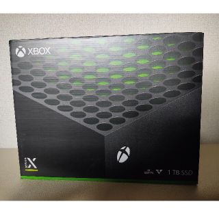 エックスボックス(Xbox)の【新品未開封】Microsoft Xbox Series X(家庭用ゲーム機本体)