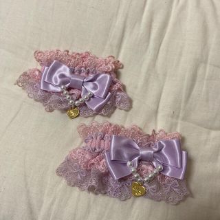 angelic pretty jelly candy toysお袖止め　サックス