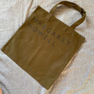 マーガレットハウエル(MARGARET HOWELL)のマーガレットハウエル　トートバッグ　カーキ(トートバッグ)