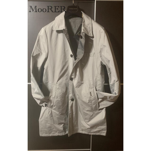 新品 ムーレー MooRER リバーシブルコート - ステンカラーコート