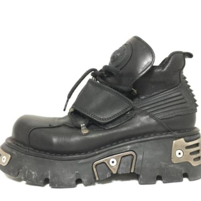 ニューロック ショートブーツ 40 メンズ - メンズの靴/シューズ(ブーツ)の商品写真
