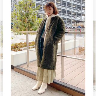 ザノースフェイス(THE NORTH FACE)のまめ様専用【限定値下】Wool Boa Long Coat(ロングコート)