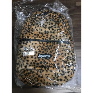 シュプリーム(Supreme)のSupreme Leopard Fleece Backpack フリース(バッグパック/リュック)