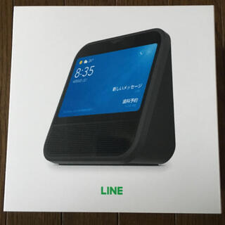  Clova desk クローバーデスク ブラック LINE ライン　新品未開封(ディスプレイ)