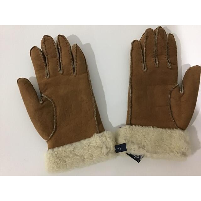 Ralph Lauren(ラルフローレン)のムートン　手袋　ラルフローレン レディースのファッション小物(手袋)の商品写真