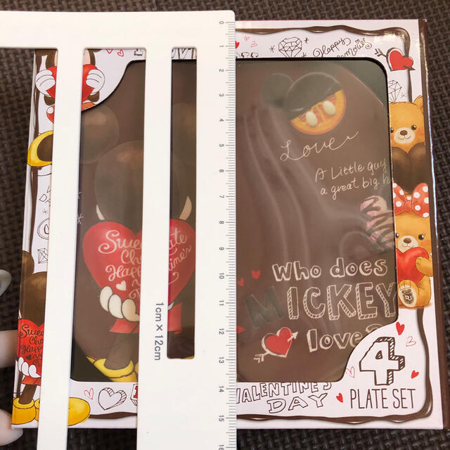 Disney - 新品未使用 ディズニー バレンタイン メラミンプレート Disney - 新品未使用 ディズニー バレンタイン メラミンプレート