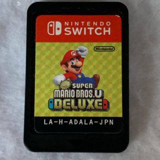 ニンテンドースイッチ(Nintendo Switch)のnewスーパーマリオブラザーズU デラックス ソフトのみ ニンテンドースイッチ (家庭用ゲームソフト)