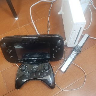 ウィーユー(Wii U)のWii U 本体セット　プロコン　ソフト付き(家庭用ゲーム機本体)