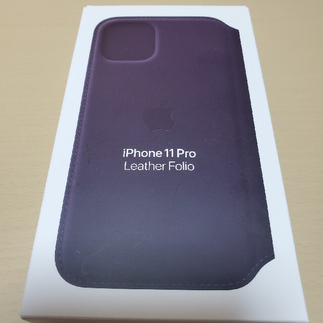 Apple iPhone 11 Pro レザーフォリオ オウバジーン