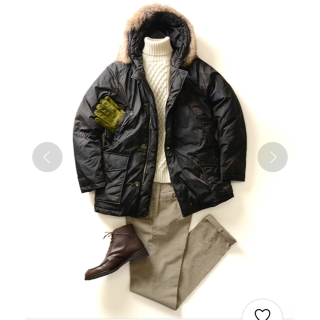 WOOLRICH(ウールリッチ)のwool rich ウールリッチ　アークティックパーカー　ダウン　XS 美品 メンズのジャケット/アウター(ダウンジャケット)の商品写真