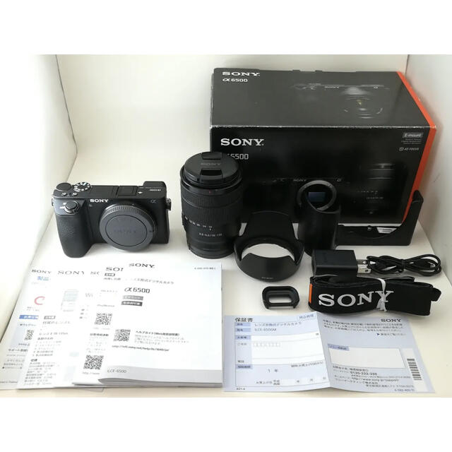 SONY(ソニー)の中古 SONY α6500  ILCE-6500M スマホ/家電/カメラのカメラ(ミラーレス一眼)の商品写真