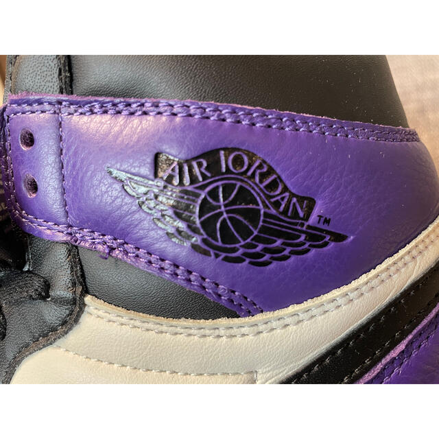 NIKE(ナイキ)のNIKE AIR JORDAN 1 COURT PURPLE メンズの靴/シューズ(スニーカー)の商品写真