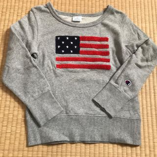 チャンピオン(Champion)のチャンピオン★かっこいいトレーナー140グレー(Tシャツ/カットソー)