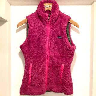 パタゴニア(patagonia)のPatagoniaフリースベストレディースXSピンク赤パタゴニア(その他)