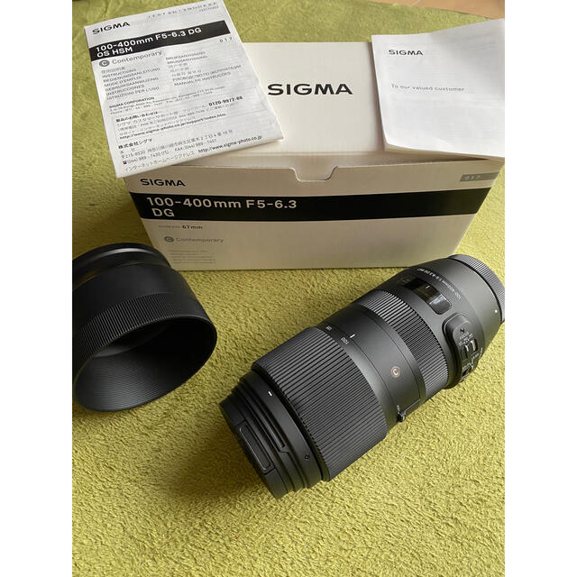 最安値好評】 SIGMA - SIGMAシグマ 100-400F5-6.3 DG OS HSM/C