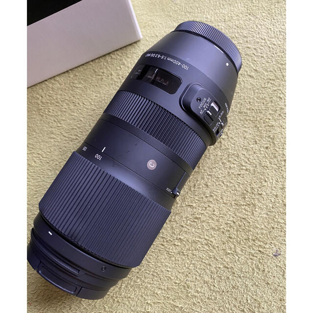 SIGMA(シグマ)のSIGMAシグマ 100-400F5-6.3 DG OS HSM/C キャノン スマホ/家電/カメラのカメラ(レンズ(ズーム))の商品写真